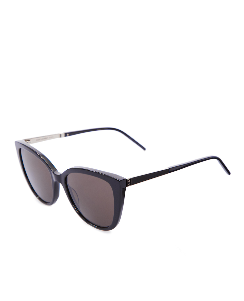 Сонцезахисні окуляри Saint Laurent SL M70-001, чорний колір • Купити в інтернет-магазині Kameron