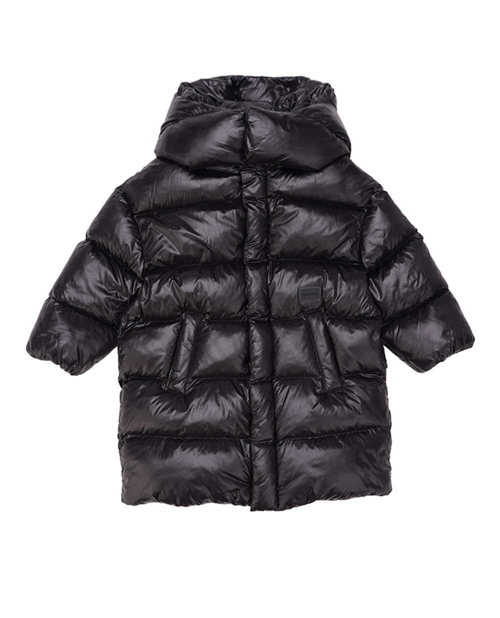 Детская куртка Dolce&Gabbana Kids L4JB4L-G7EK7-S, черный цвет • Купить в интернет-магазине Kameron