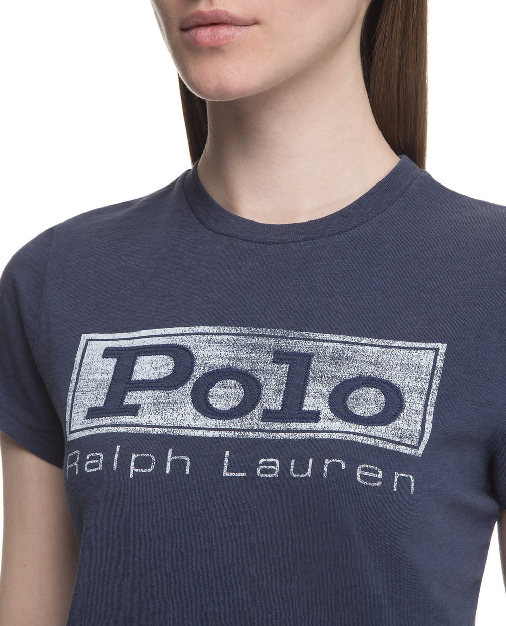 Футболка Polo Ralph Lauren 211718198004, синий цвет • Купить в интернет-магазине Kameron