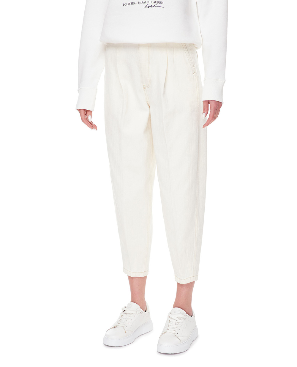 Джинси Polo Ralph Lauren 211890788001, білий колір • Купити в інтернет-магазині Kameron