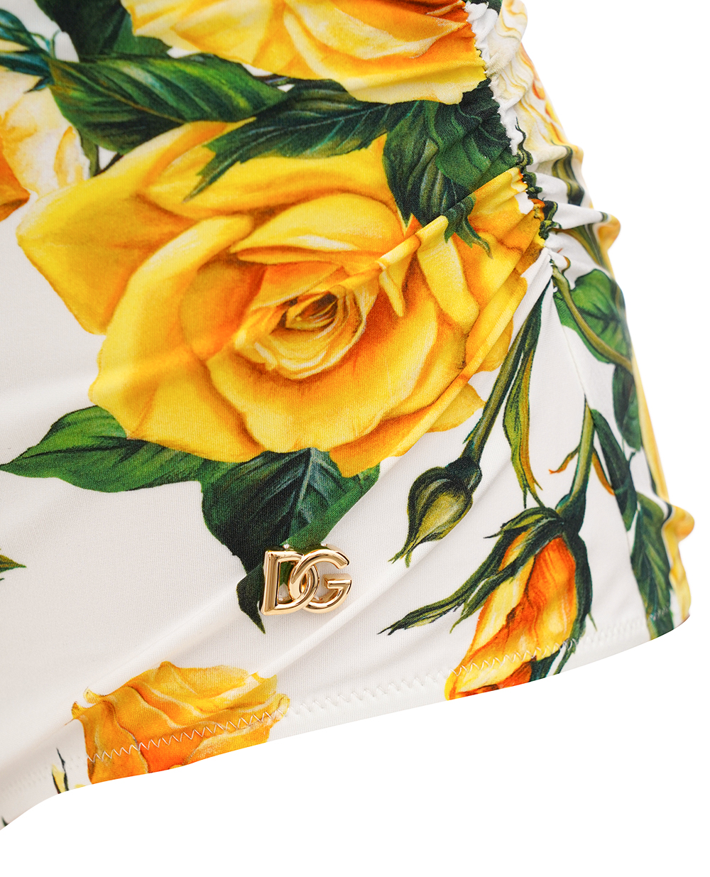 Купальник Dolce&Gabbana O9A06J-FSG1S, желтый цвет • Купить в интернет-магазине Kameron