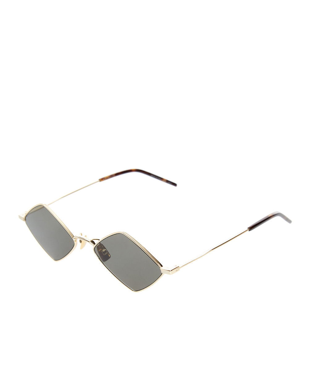 Солнцезащитные очки Saint Laurent 571173-Y9902-, золотой цвет • Купить в интернет-магазине Kameron