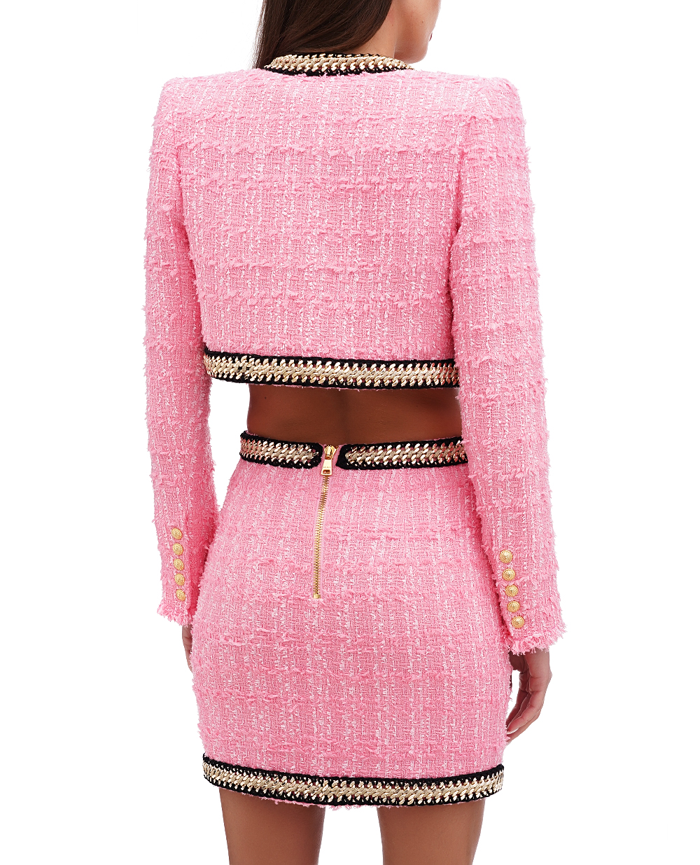 Жакет Balmain CF0SD155CE90, рожевий колір • Купити в інтернет-магазині Kameron