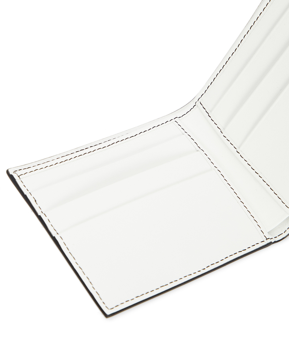 Кожаный кошелек Dolce&Gabbana BP1321-AQ276, белый цвет • Купить в интернет-магазине Kameron