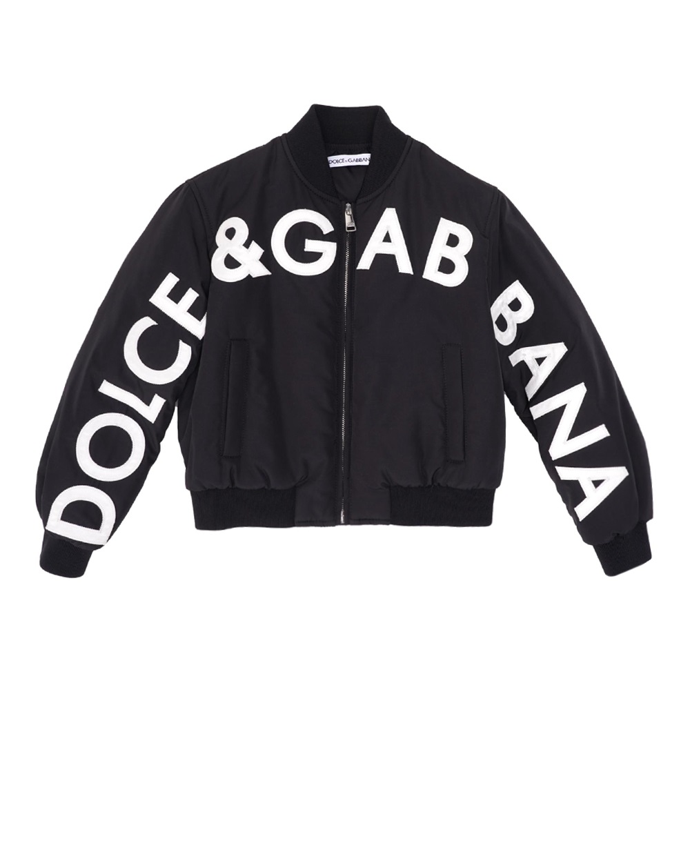 Дитяча куртка Dolce&Gabbana Kids L4JB6A-G7KK2-S, чорний колір • Купити в інтернет-магазині Kameron