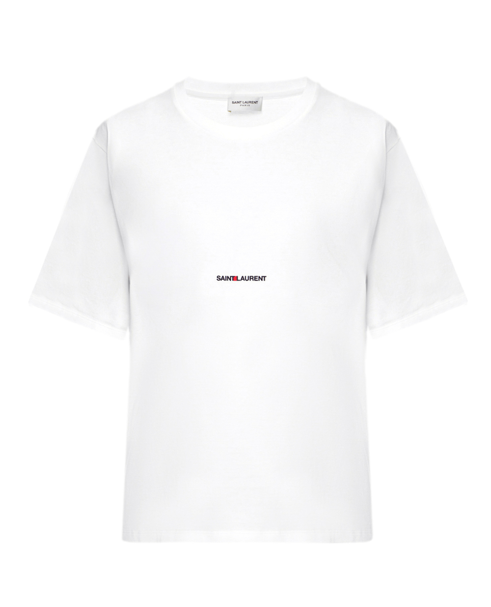 Футболка Saint Laurent 460876-YB2DQ, білий колір • Купити в інтернет-магазині Kameron
