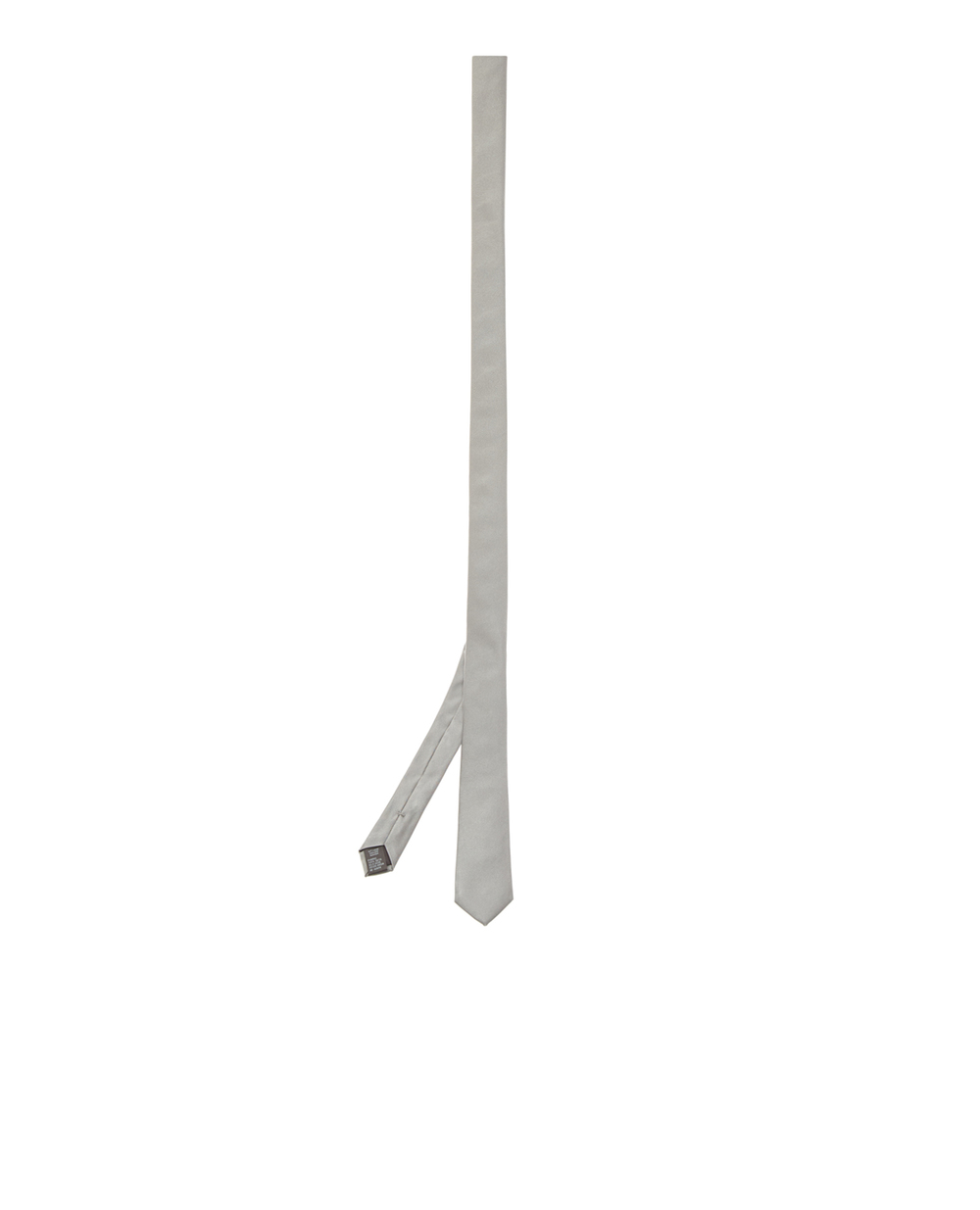 Шовкова краватка Dolce&Gabbana GT142E-G0U05, сірий колір • Купити в інтернет-магазині Kameron