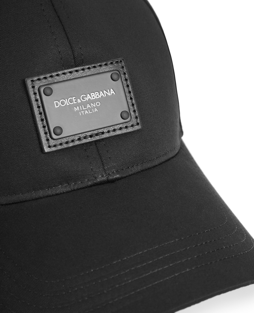 Бейсболка Dolce&Gabbana GH590A-FUFJR, чорний колір • Купити в інтернет-магазині Kameron