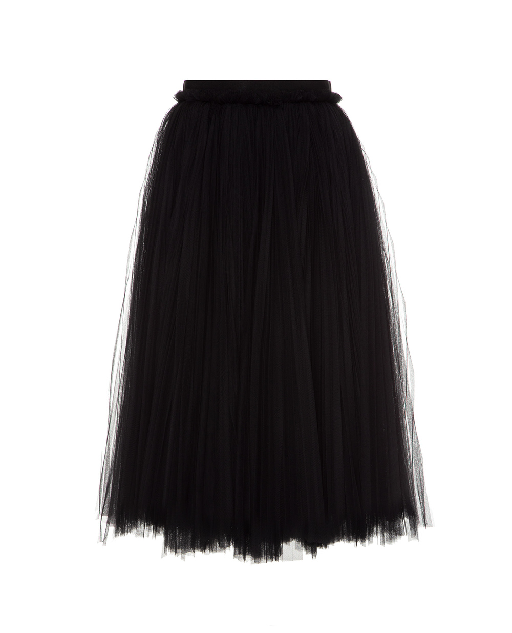Спідниця Dolce&Gabbana F4BSRT-FLRAL, чорний колір • Купити в інтернет-магазині Kameron