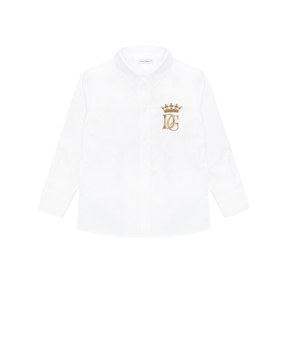 Рубашка Dolce&Gabbana Kids L43S23-G7WSL-S, белый цвет • Купить в интернет-магазине Kameron
