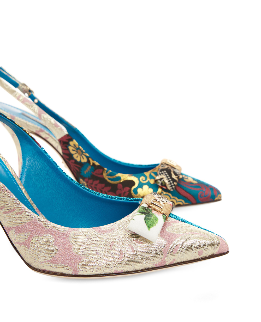 Слингбэки Cardinale Dolce&Gabbana CG0487-AO652, бирюзовый цвет • Купить в интернет-магазине Kameron