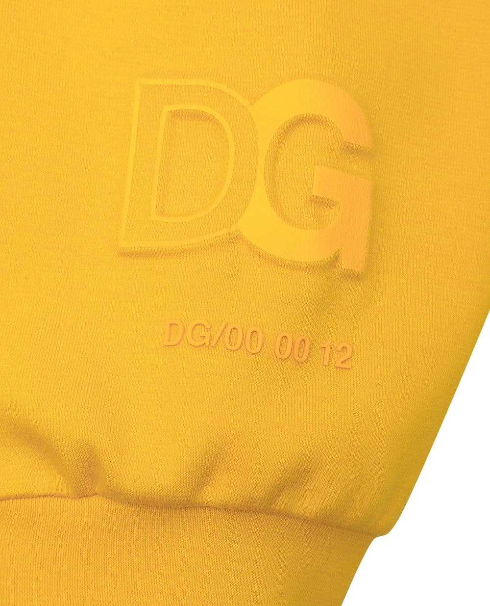Детские спортивные брюки Dolce&Gabbana Kids L4JPCX-G7AK4-S, желтый цвет • Купить в интернет-магазине Kameron
