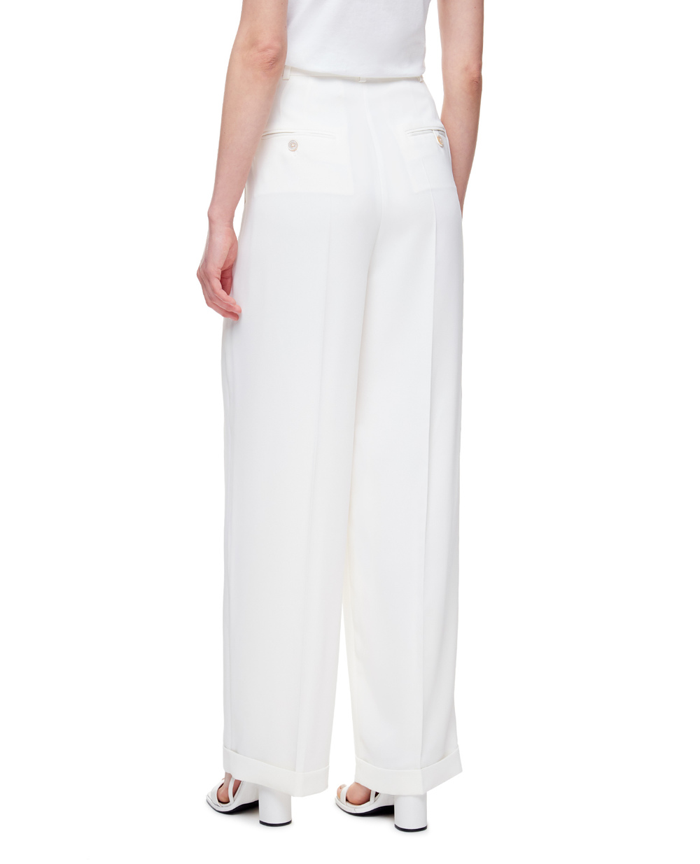Штани Polo Ralph Lauren 211806676002, білий колір • Купити в інтернет-магазині Kameron