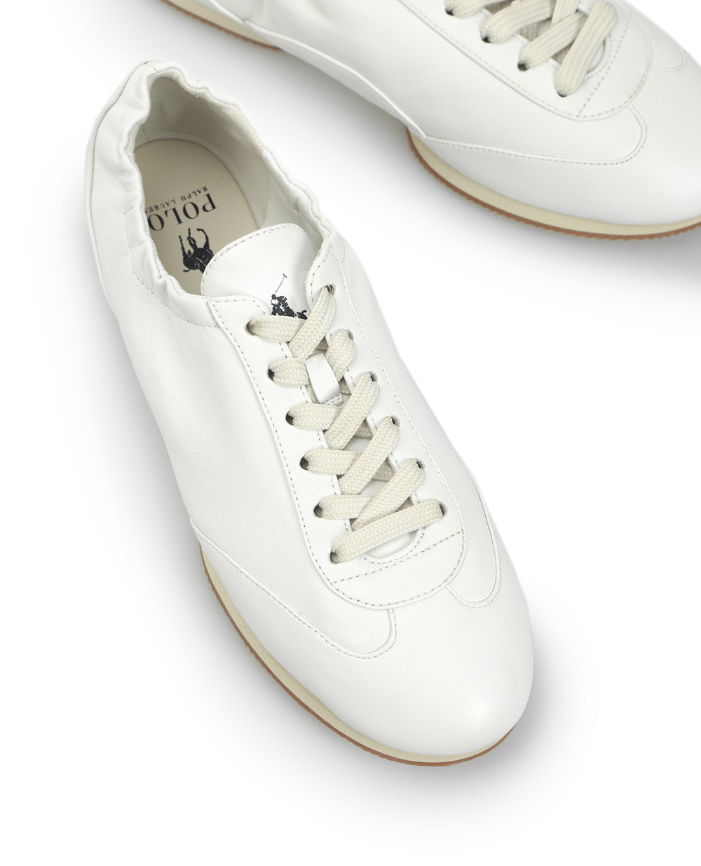 Шкіряні кросівки Polo Ralph Lauren 804858955002, білий колір • Купити в інтернет-магазині Kameron