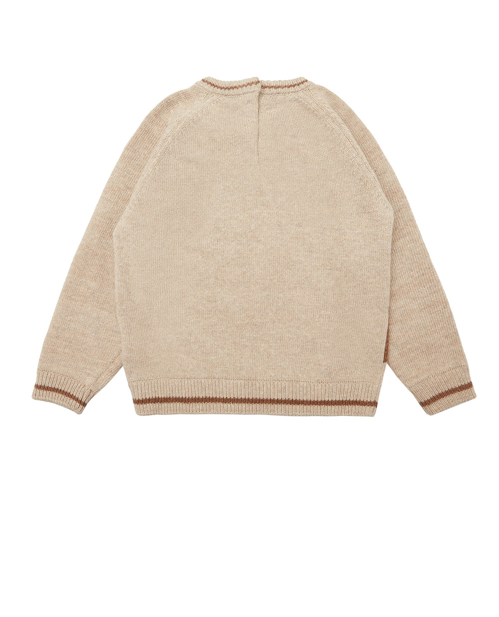 Дитячий светр Dolce&Gabbana Kids L1KW85-JAM7F, бежевий колір • Купити в інтернет-магазині Kameron