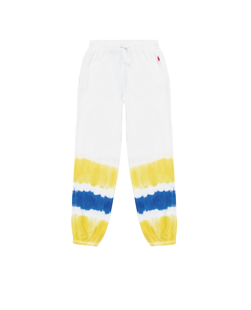 Дитячі спортивні штани (костюм) Polo Ralph Lauren Kids 312856380001, білий колір • Купити в інтернет-магазині Kameron