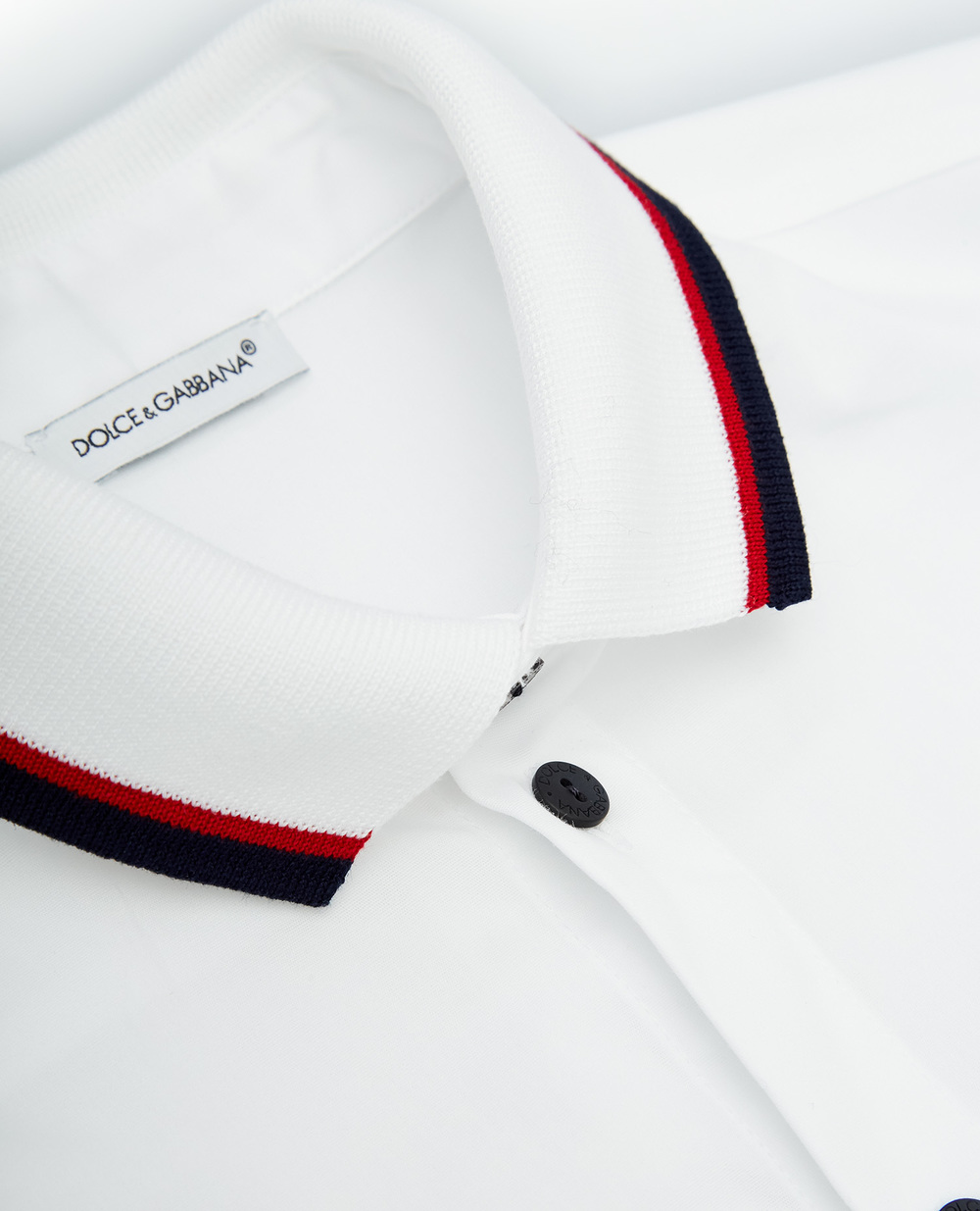 Детская рубашка Dolce&Gabbana Kids L43S43-G7BHT-B, белый цвет • Купить в интернет-магазине Kameron