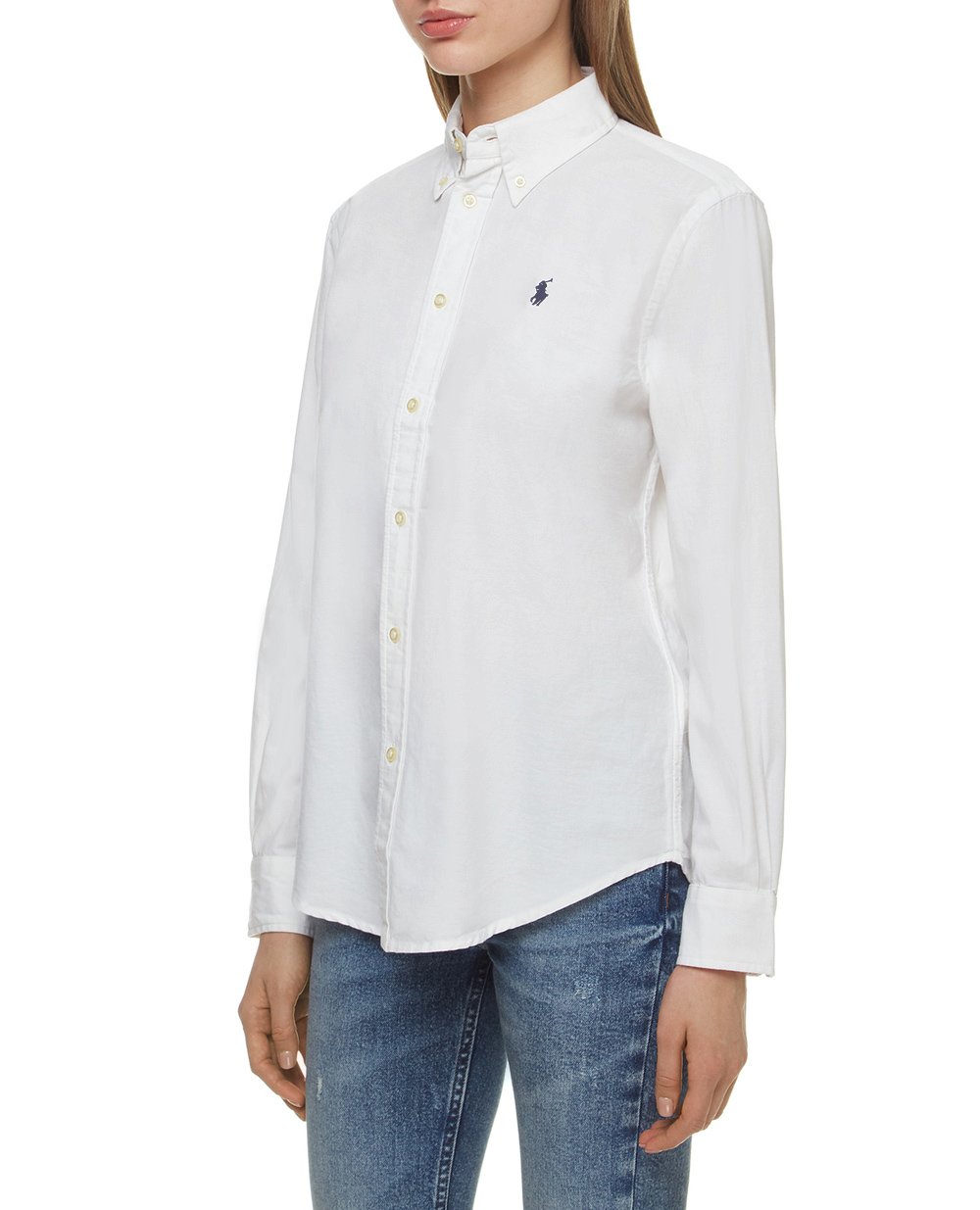 Рубашка Polo Ralph Lauren 211800691001, белый цвет • Купить в интернет-магазине Kameron