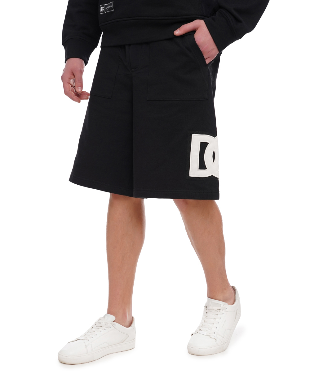 Шорты (костюм) Dolce&Gabbana GP058Z-G7L3P, черный цвет • Купить в интернет-магазине Kameron