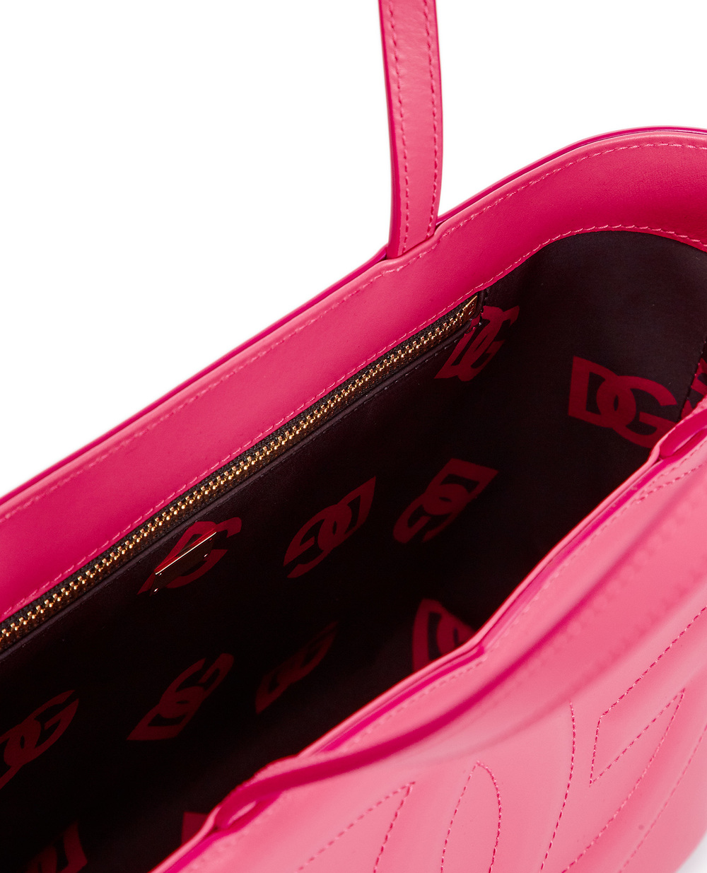 Сумка шоппер DG Logo Small Dolce&Gabbana BB7337-AW576, рожевий колір • Купити в інтернет-магазині Kameron