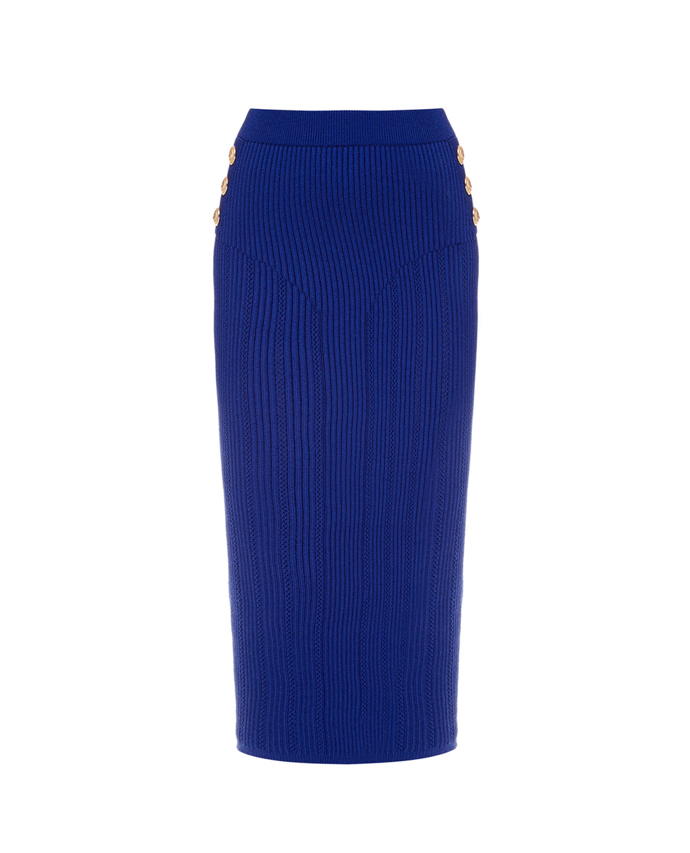 Юбка Balmain XF1LD023KB39-S, синий цвет • Купить в интернет-магазине Kameron