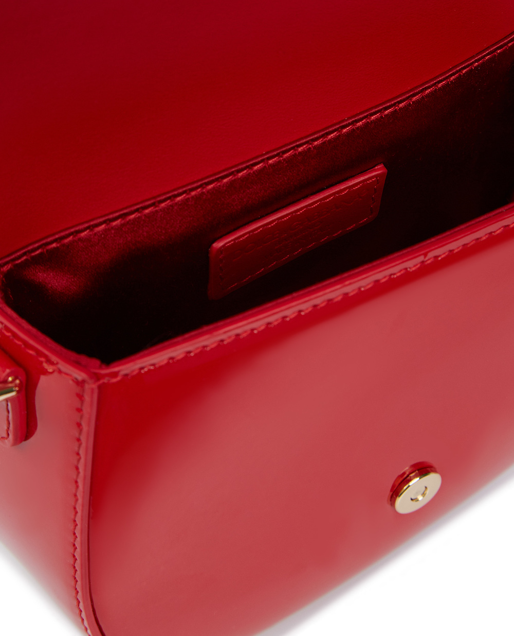Детская  кожаная сумка Dolce&Gabbana Kids EB0212-A1471-, красный цвет • Купить в интернет-магазине Kameron