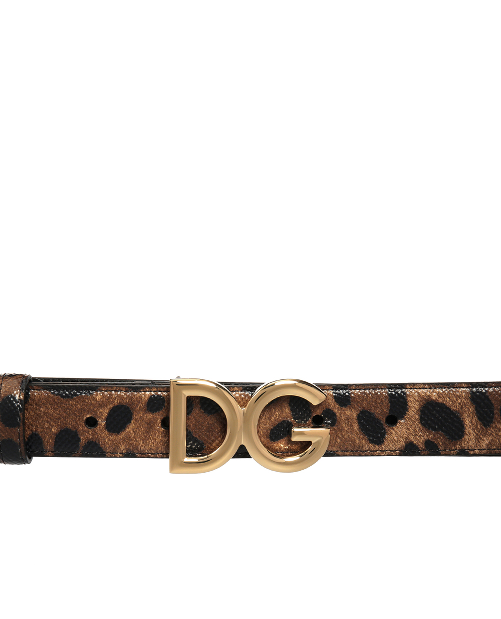 Кожаный ремень Dolce&Gabbana BE1297-AI915, коричневый цвет • Купить в интернет-магазине Kameron
