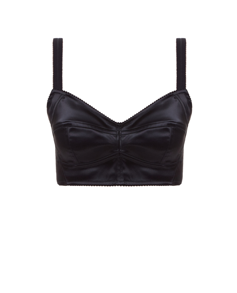 Топ Dolce&Gabbana F7T18T-FURAD, чорний колір • Купити в інтернет-магазині Kameron