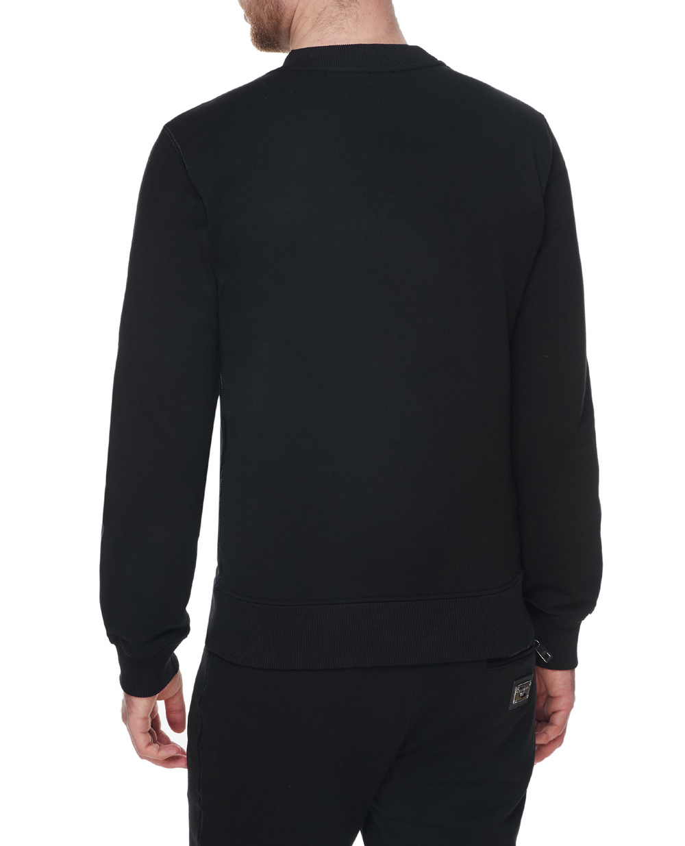 Світшот Dolce&Gabbana G9ABJT-G7F2G, чорний колір • Купити в інтернет-магазині Kameron
