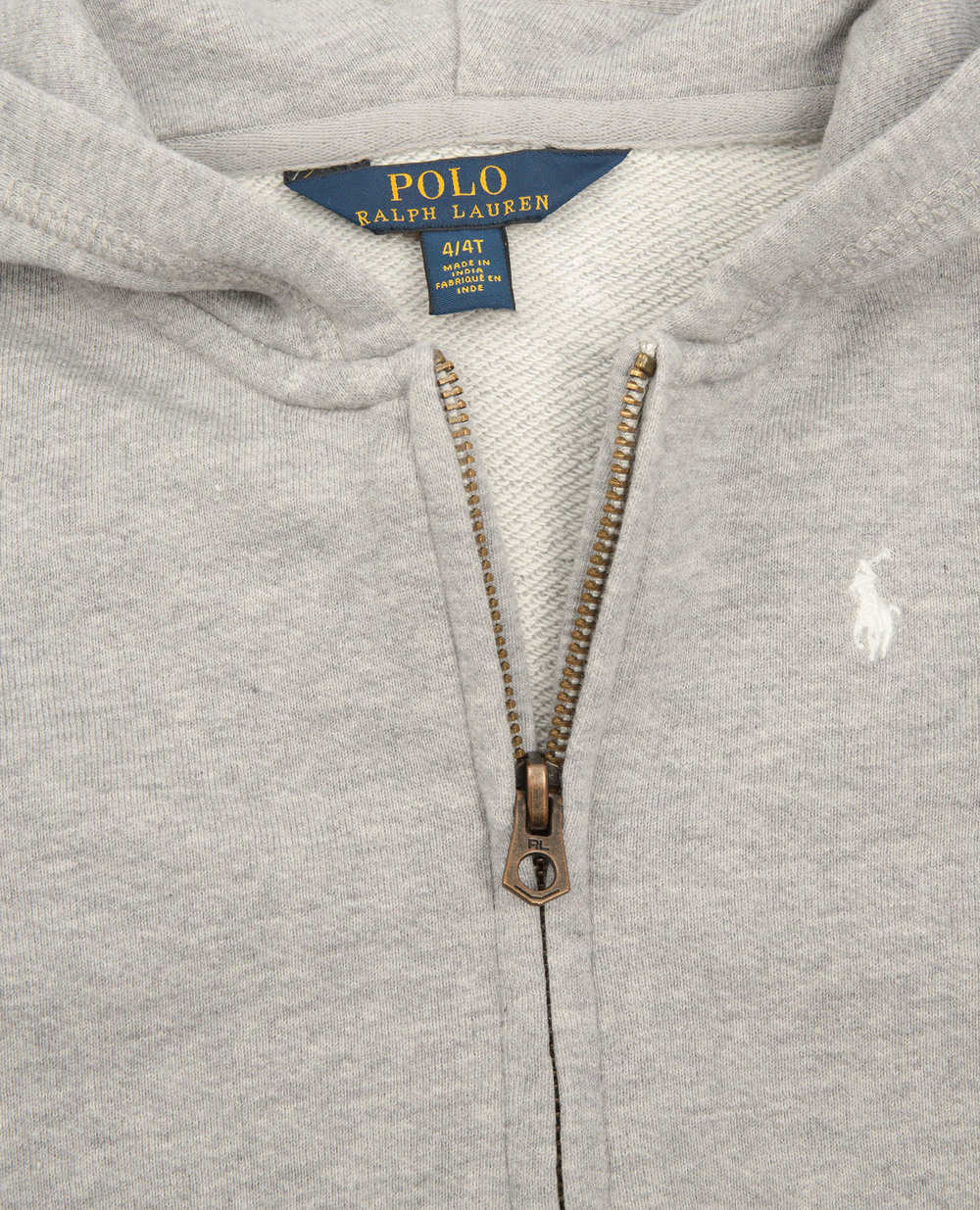 Дитячий худі Polo Ralph Lauren Kids 313698766004, сірий колір • Купити в інтернет-магазині Kameron