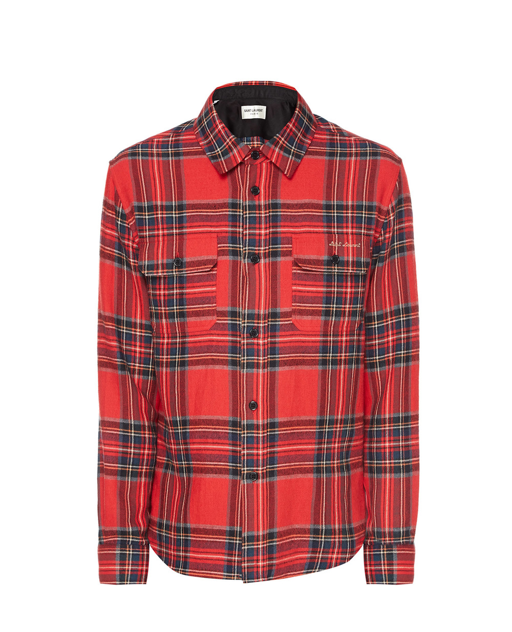 Рубашка Saint Laurent 636581-Y2B37, красный цвет • Купить в интернет-магазине Kameron