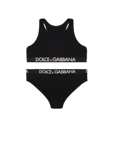 Dolce&Gabbana Дитячий комплект білизни (топ, трусики) - Артикул: L5J713-FUGNE