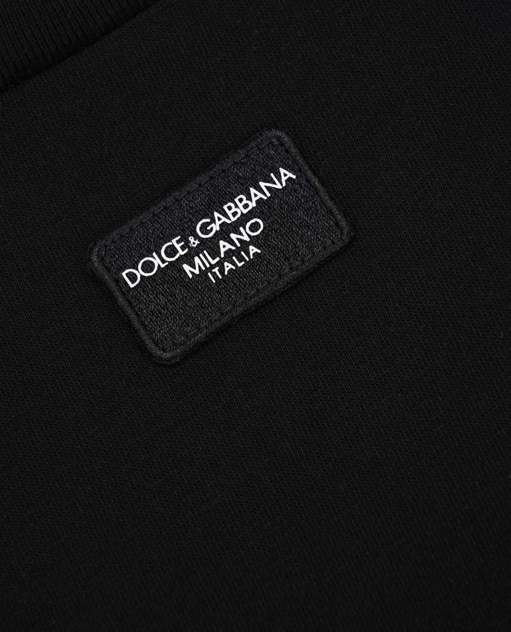 Детская футболка Dolce&Gabbana Kids L5JTNI-G7M4W-S, черный цвет • Купить в интернет-магазине Kameron