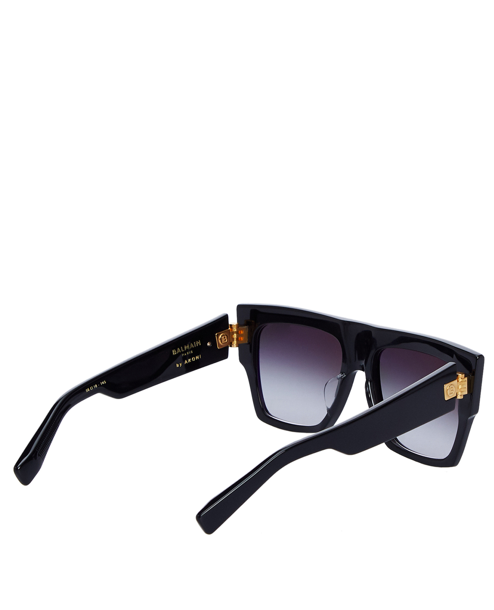 Солнцезащитные очки Balmain BPS-100A-56, черный цвет • Купить в интернет-магазине Kameron