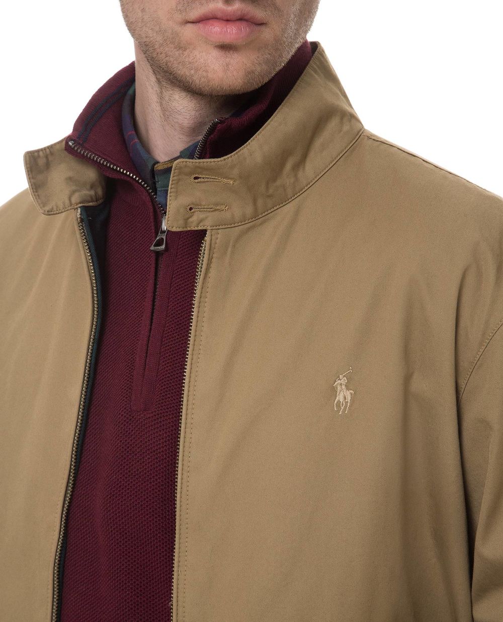 Куртка Polo Ralph Lauren 710740382004, бежевый цвет • Купить в интернет-магазине Kameron
