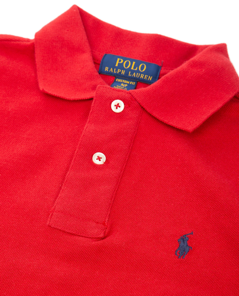 Детское поло Polo Ralph Lauren Kids 323547926007, красный цвет • Купить в интернет-магазине Kameron