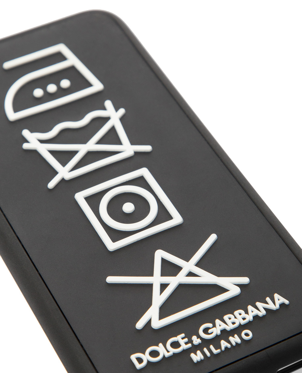 Чохол для iPhone X Dolce&Gabbana BI2418-AA234, чорний колір • Купити в інтернет-магазині Kameron