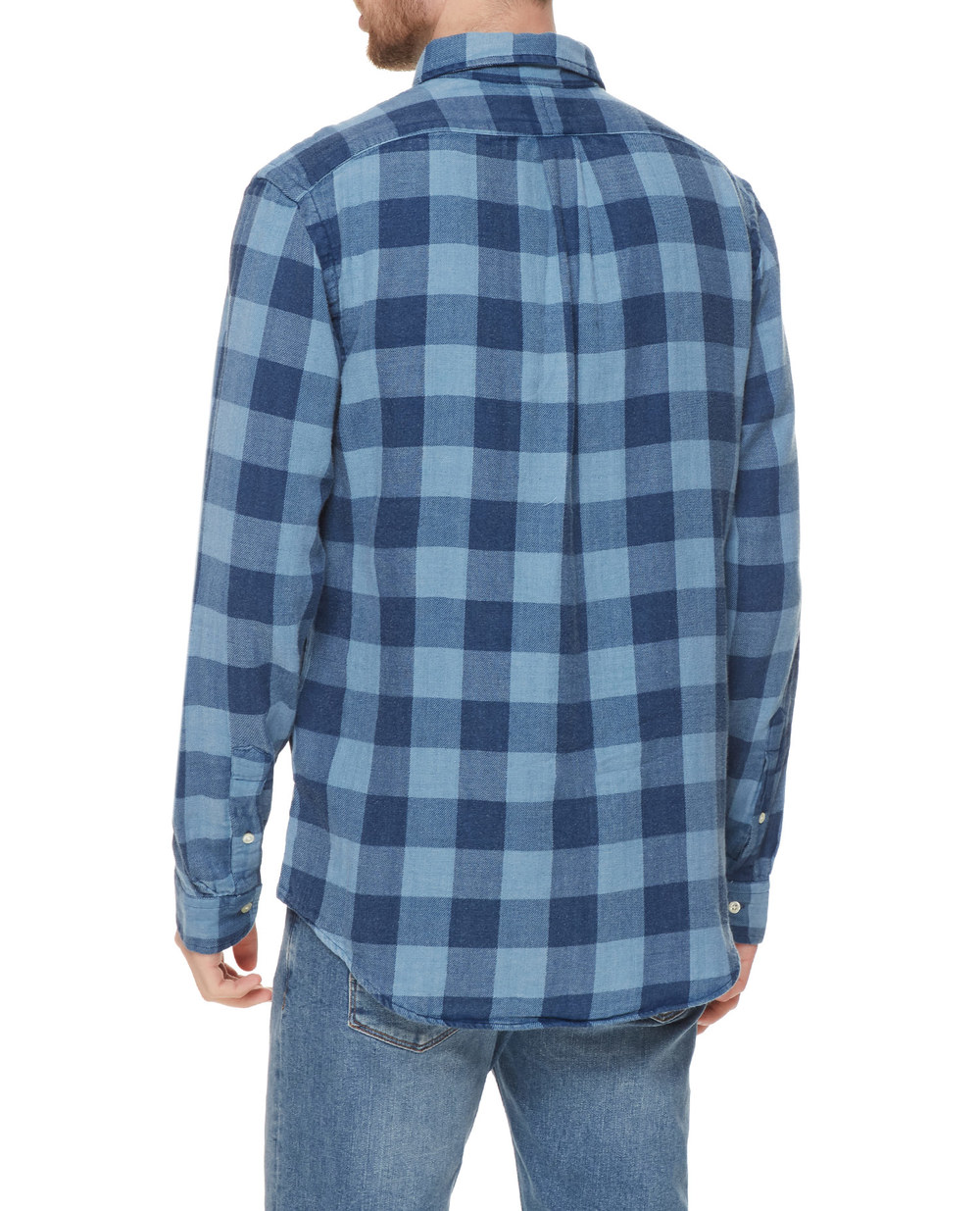Рубашка Polo Ralph Lauren 710853124001, голубой цвет • Купить в интернет-магазине Kameron