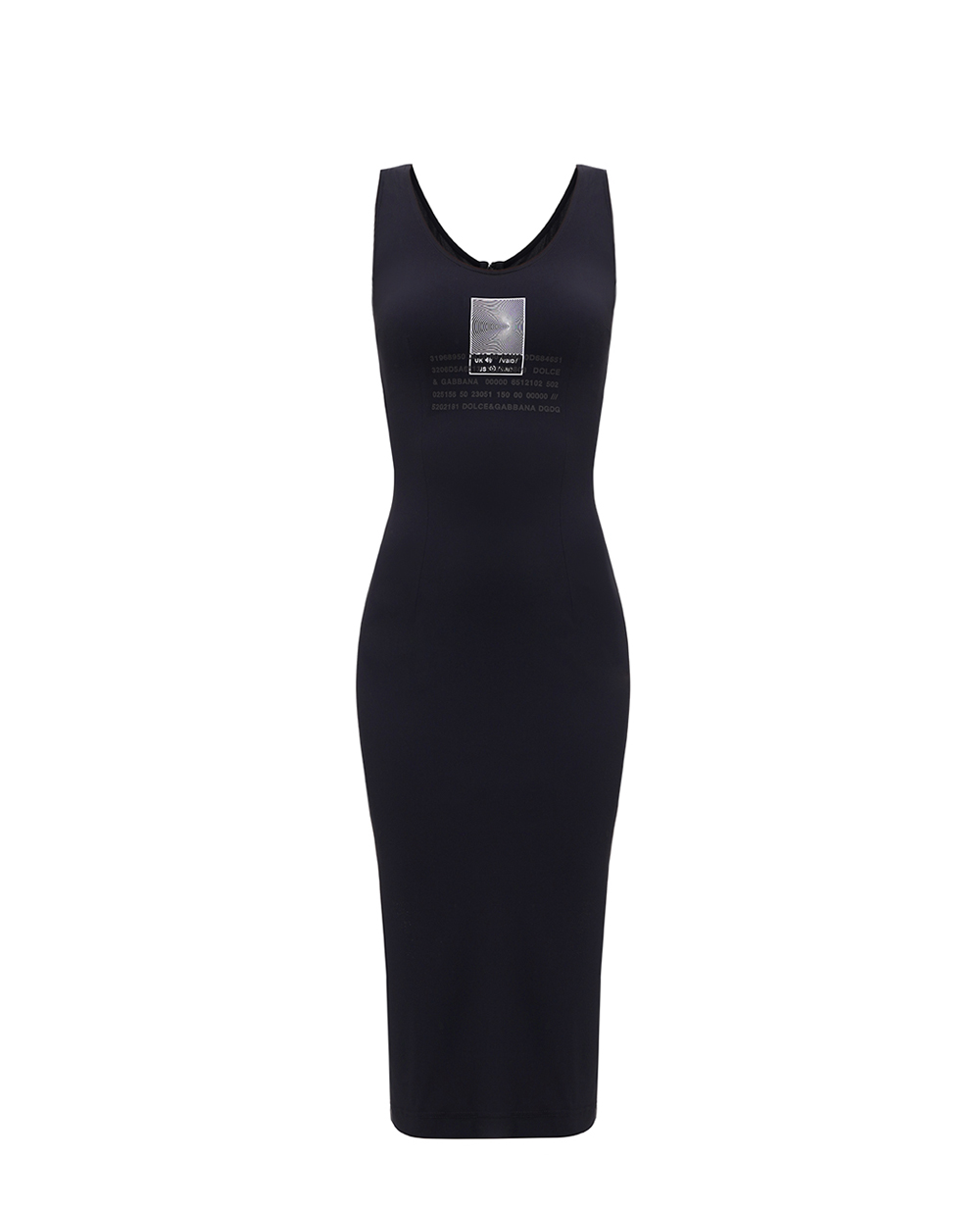 Платье DGVIB3 Dolce&Gabbana F6DKBT-GDB5C, черный цвет • Купить в интернет-магазине Kameron