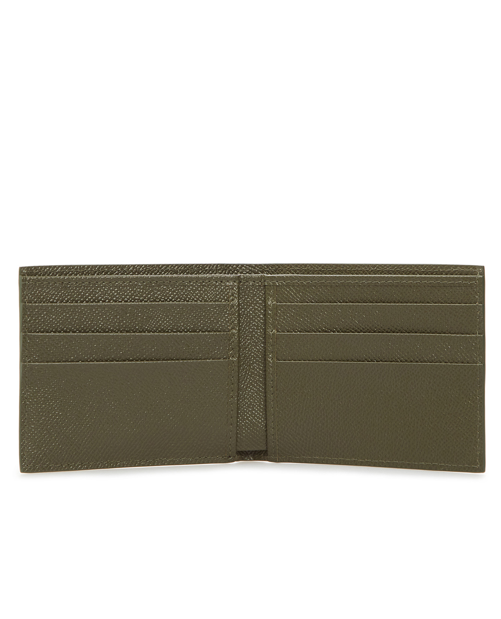 Кожаный кошелек Dolce&Gabbana BP1321-AZ602, зеленый цвет • Купить в интернет-магазине Kameron