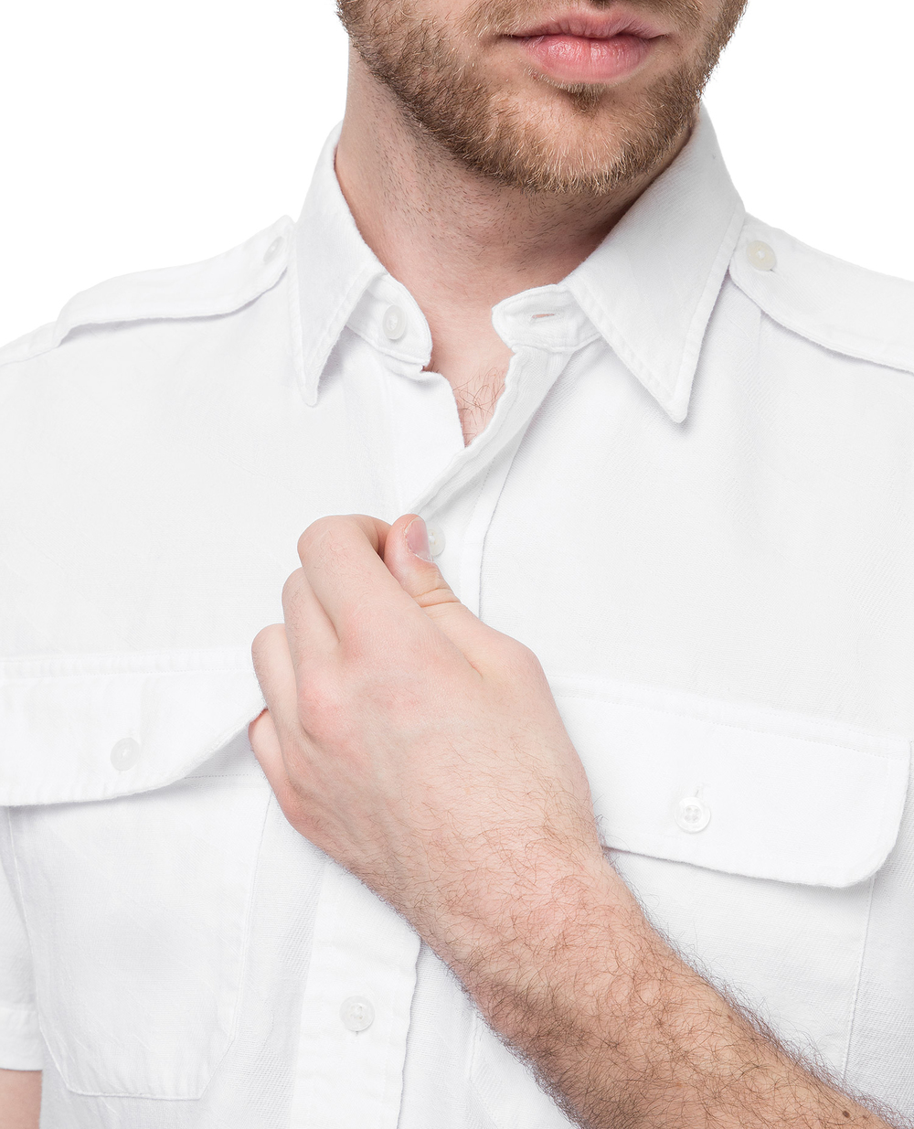 Рубашка Polo Ralph Lauren 710746022001, белый цвет • Купить в интернет-магазине Kameron