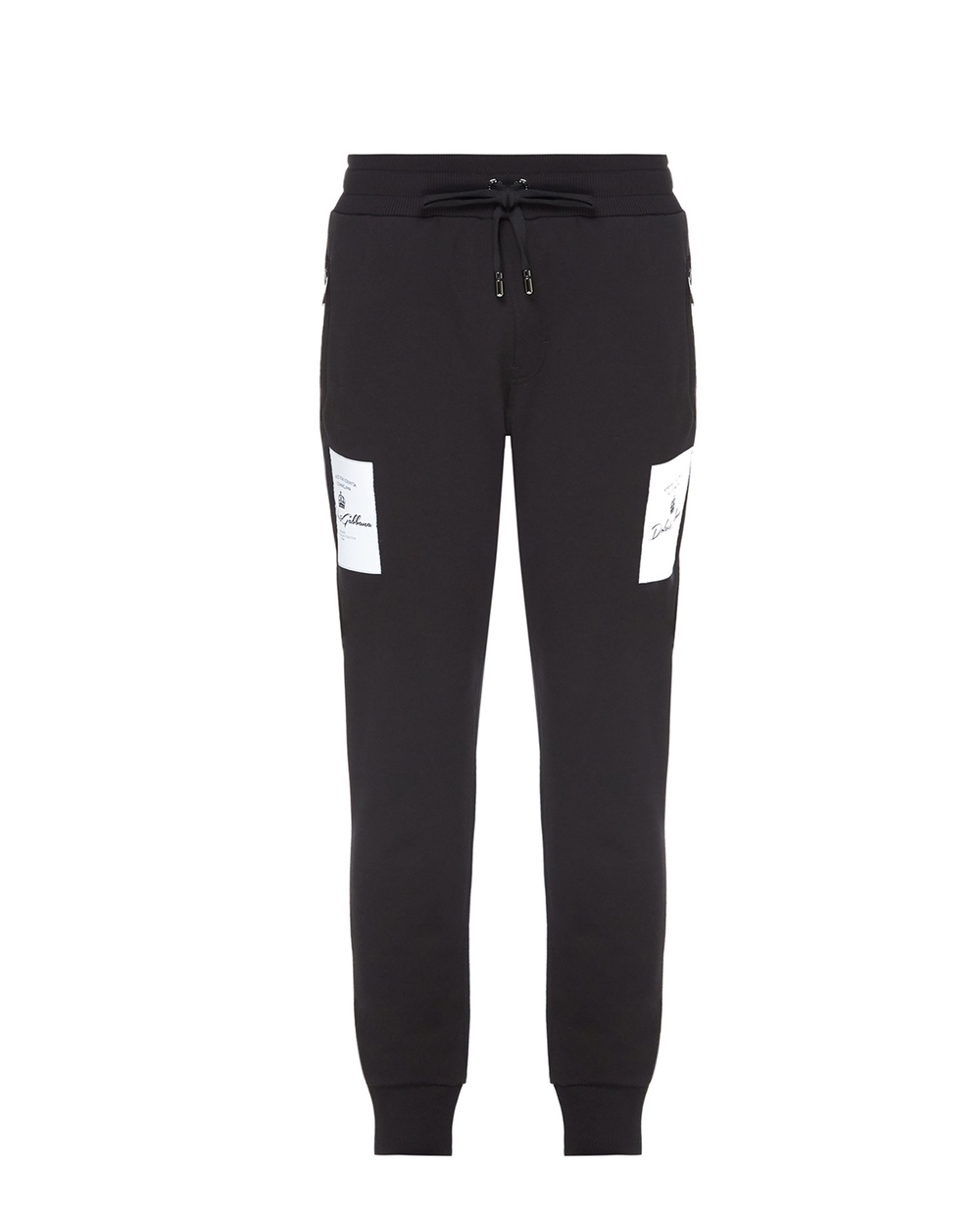 Спортивные брюки Dolce&Gabbana GYPQAZ-G7WTB, черный цвет • Купить в интернет-магазине Kameron