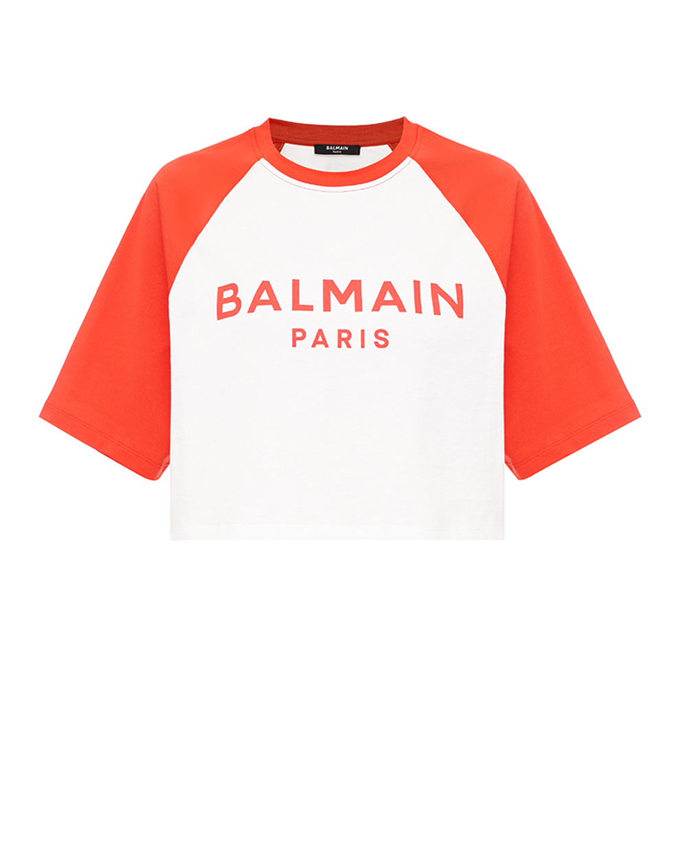 Футболка Balmain CF1EE090BB02, красный цвет • Купить в интернет-магазине Kameron