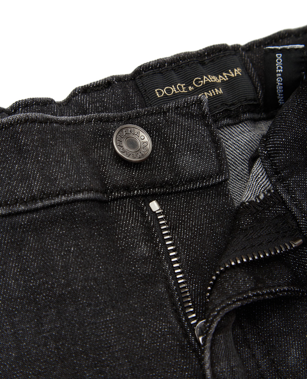 Дитячі джинси Dolce&Gabbana Kids L11F98-LD985, чорний колір • Купити в інтернет-магазині Kameron