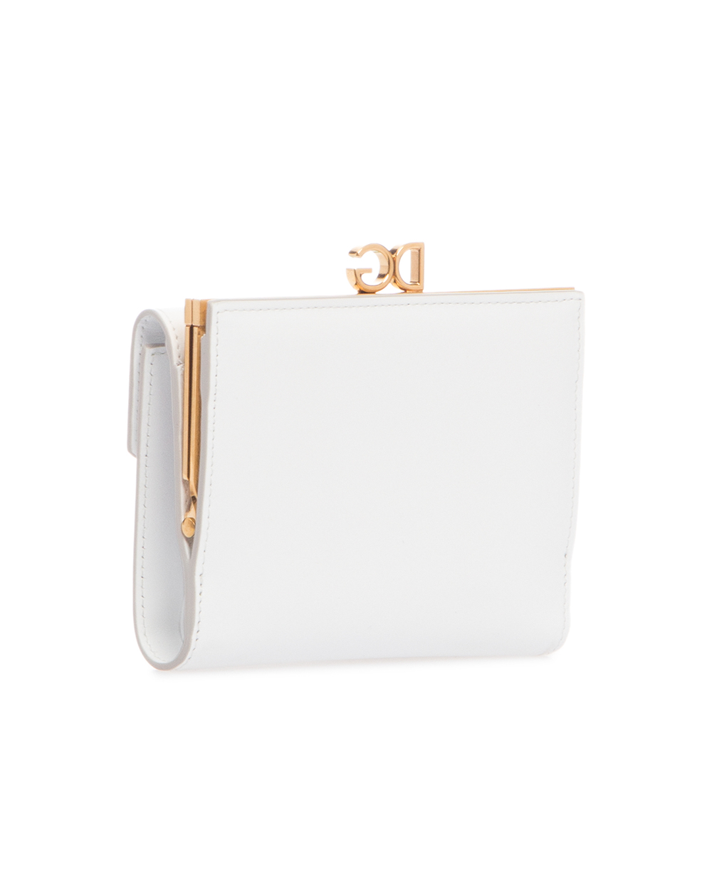 Кожаный кошелек Devotion Dolce&Gabbana BI1067-AV893, белый цвет • Купить в интернет-магазине Kameron