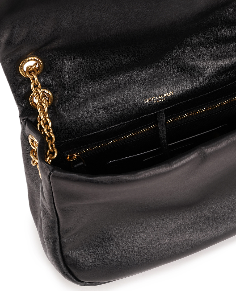 Шкіряна сумка Jamie Small Saint Laurent 763475-AAB32, чорний колір • Купити в інтернет-магазині Kameron