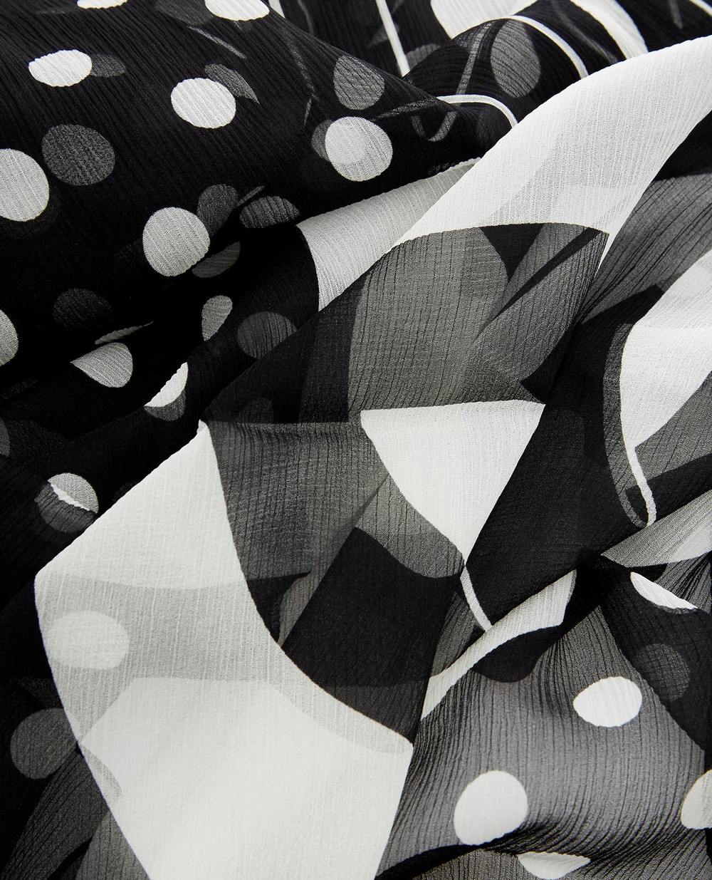 Шовковий шарф Dolce&Gabbana FS182A-G0TC1, чорний колір • Купити в інтернет-магазині Kameron