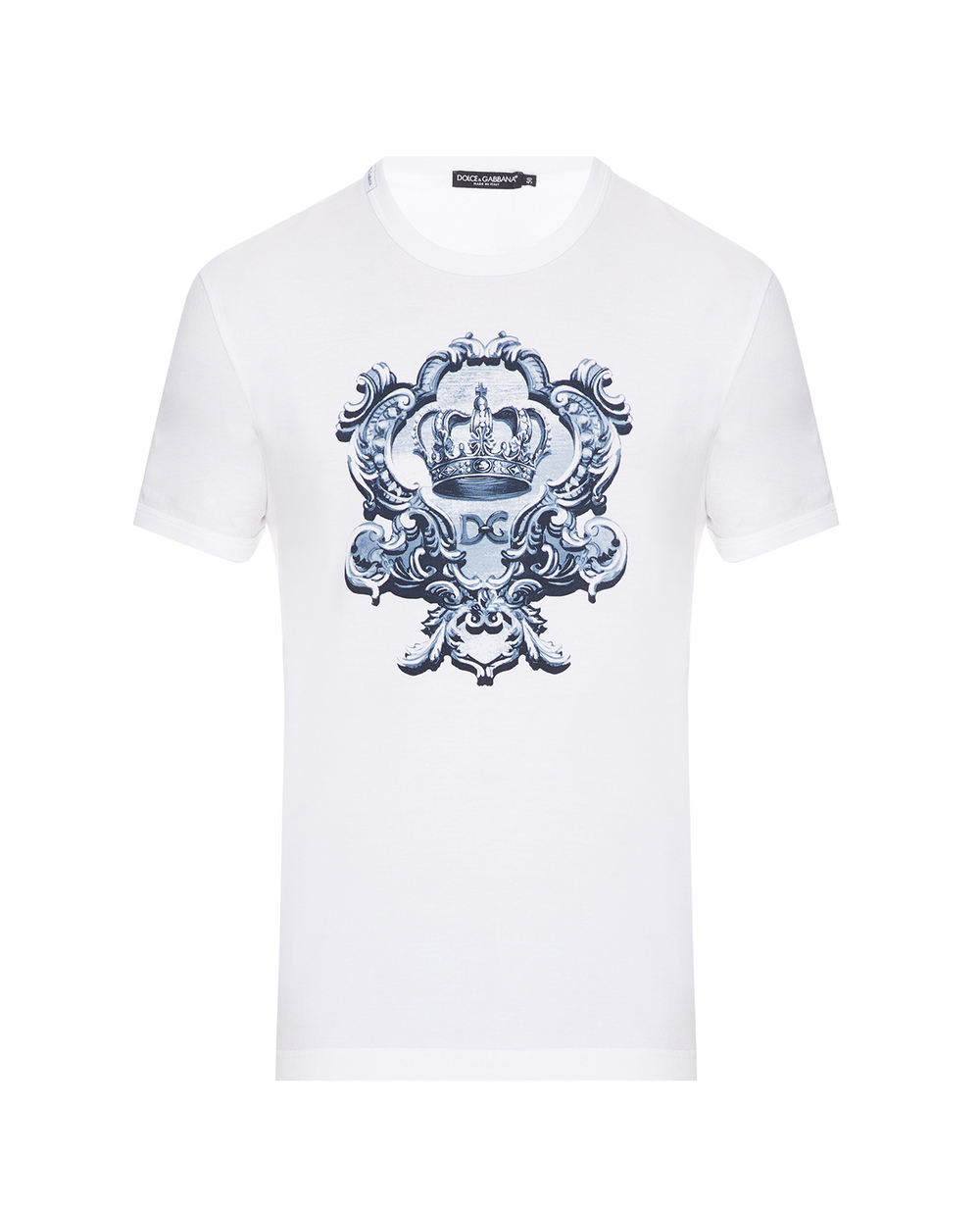 Футболка Dolce&Gabbana G8JX7T-FI76F, белый цвет • Купить в интернет-магазине Kameron
