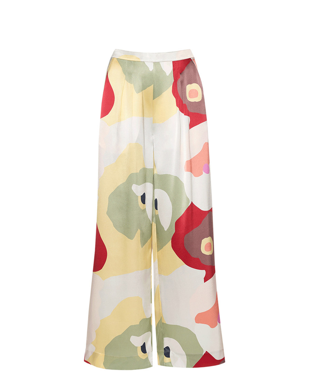 Шелковые брюки MINT ERES 232113, разноцветный цвет • Купить в интернет-магазине Kameron