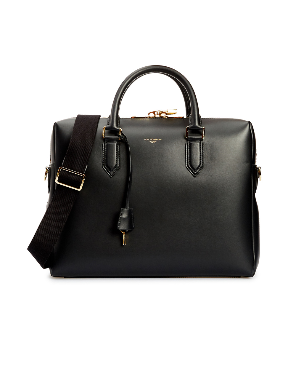 Шкіряна сумка Dolce&Gabbana BM1590-AC954, чорний колір • Купити в інтернет-магазині Kameron
